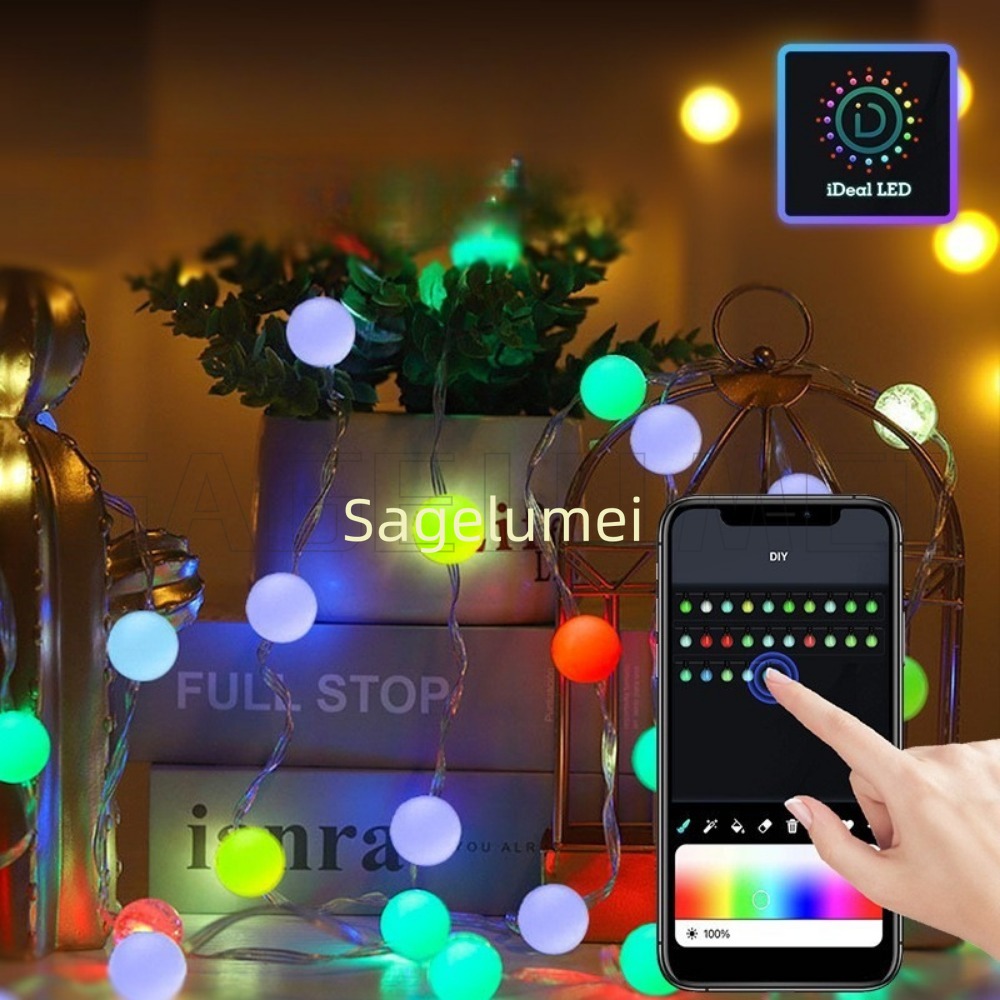 Fairy Light Curtain - RGB Dreamcolor WS2812B Светодиодная лента Smart