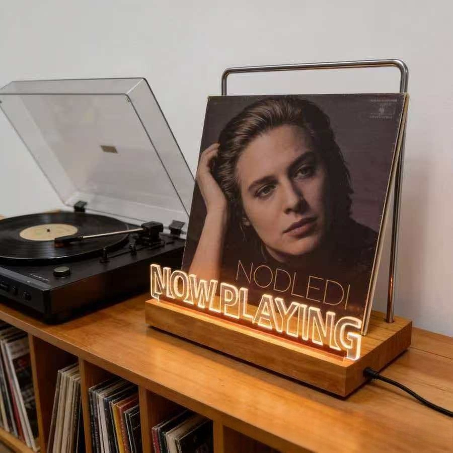 Lighting Decoration Stand - Подставка для виниловых пластинок с подсветкой,