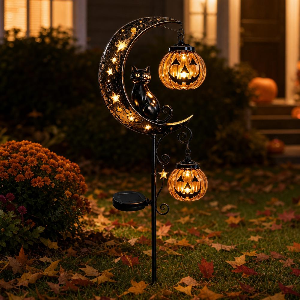 Хэллоуинский садовый светильни – обзор и цена Led Moon Lamp