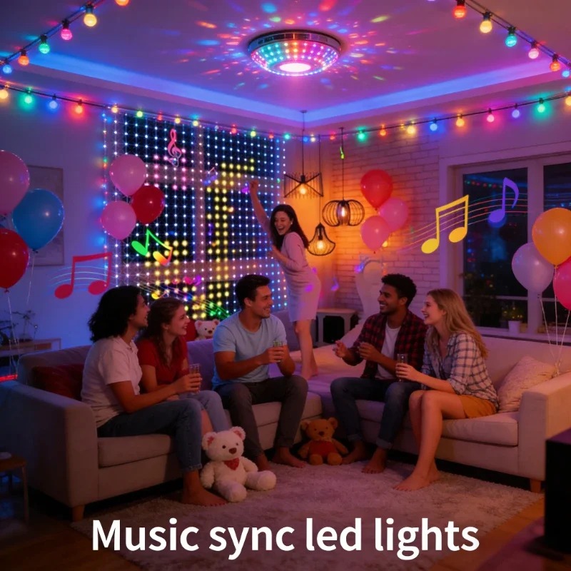 Светодиодные занавески с питан – обзор и цена Fairy Light Curtain