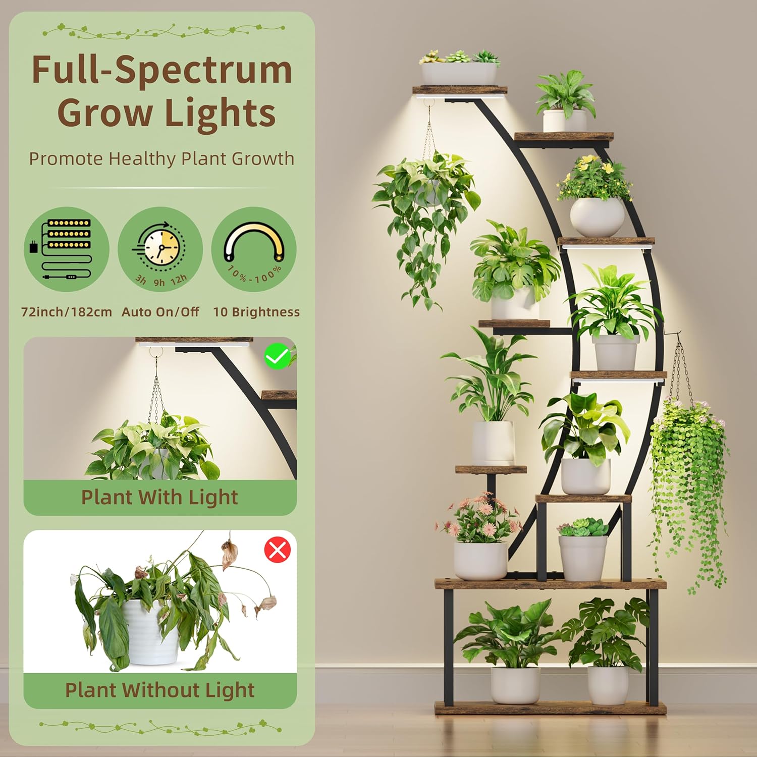 Многоярусная угловая подставка – обзор и цена Lighting Decoration Stand
