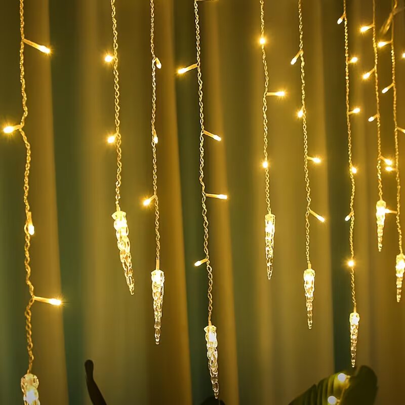Светодиодная гирлянда-занавес  – обзор и цена Fairy Light Curtain