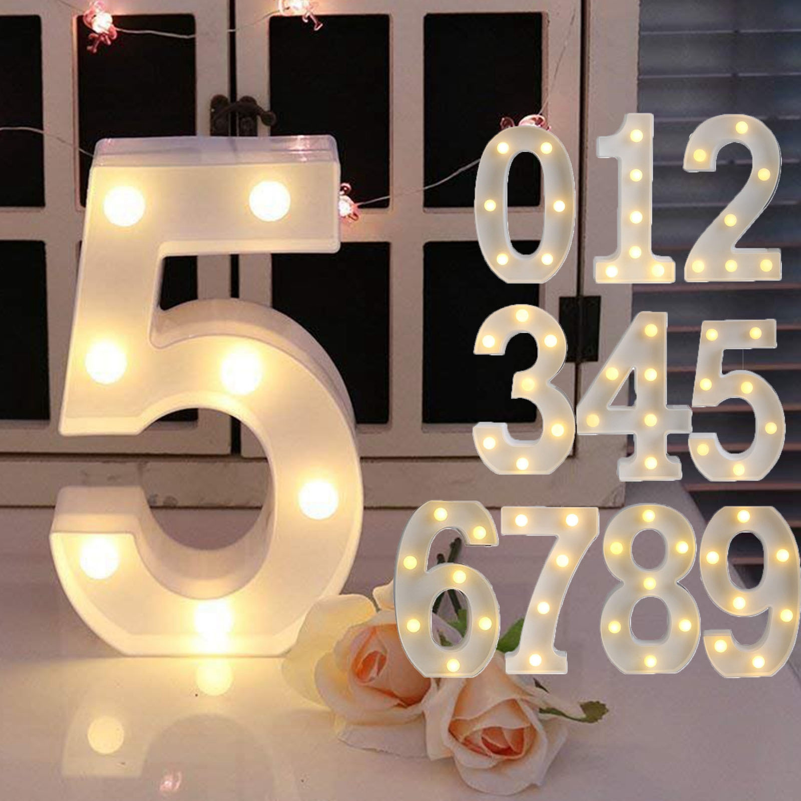 Светящаяся буквенная светодиод – обзор и цена Lighting Decoration Stand