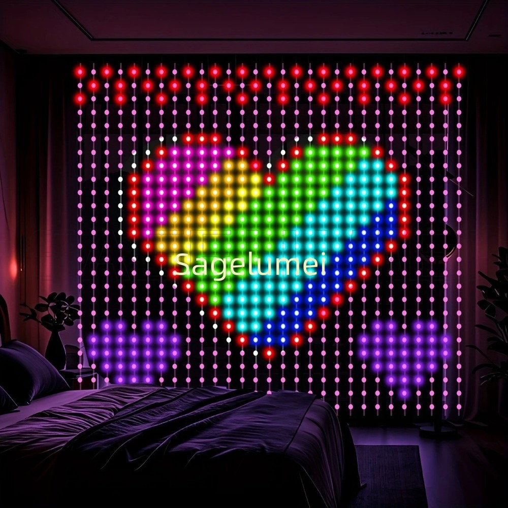 400 светодиодных гирлянд, умны – обзор и цена Fairy Light Curtain