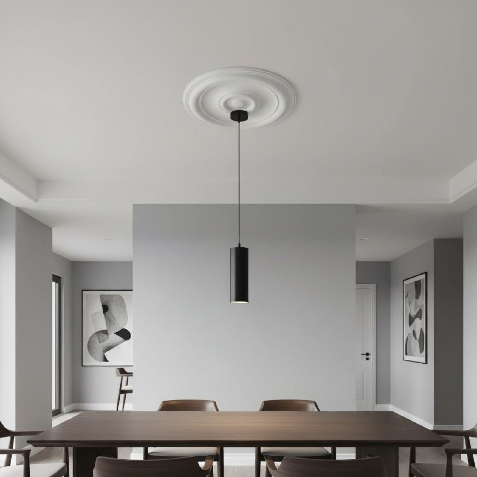 Круглый потолочный медальон в  – обзор и цена Lighting Design Decor