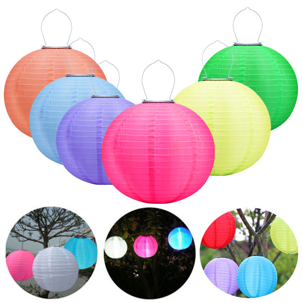Светодиодный солнечный подвесн – обзор и цена Lantern Paper Solar