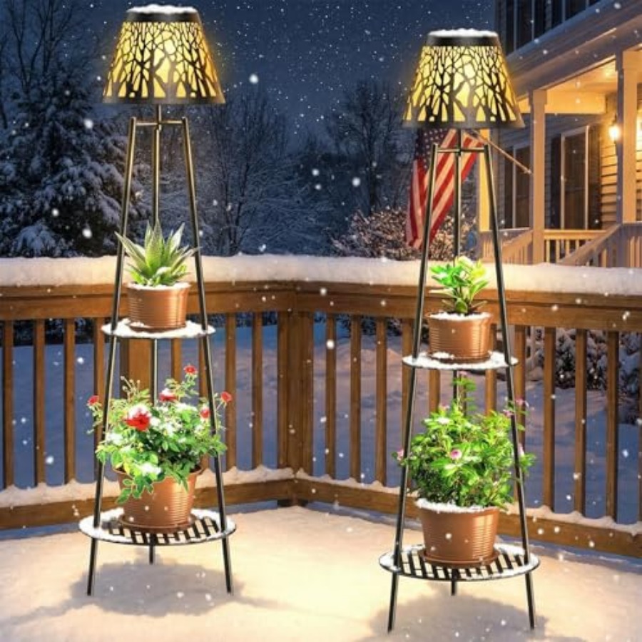 Комплект из 2 уличных солнечны – обзор и цена Lighting Decoration Stand