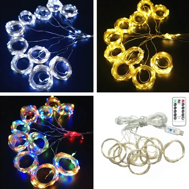 Светодиодная гирлянда, сказочн – обзор и цена Fairy Light Curtain