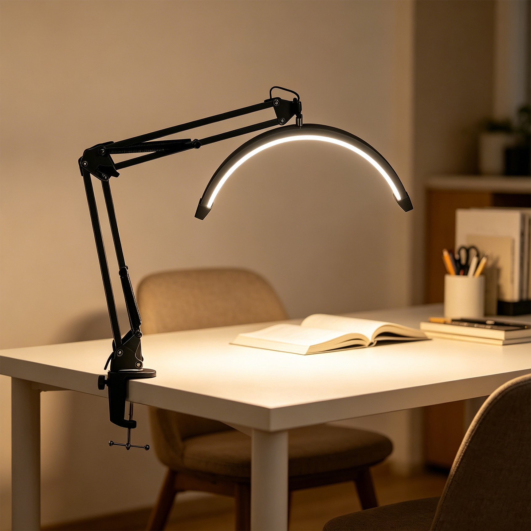 16-дюймовая U-образная лампа-п – обзор и цена Led Moon Lamp