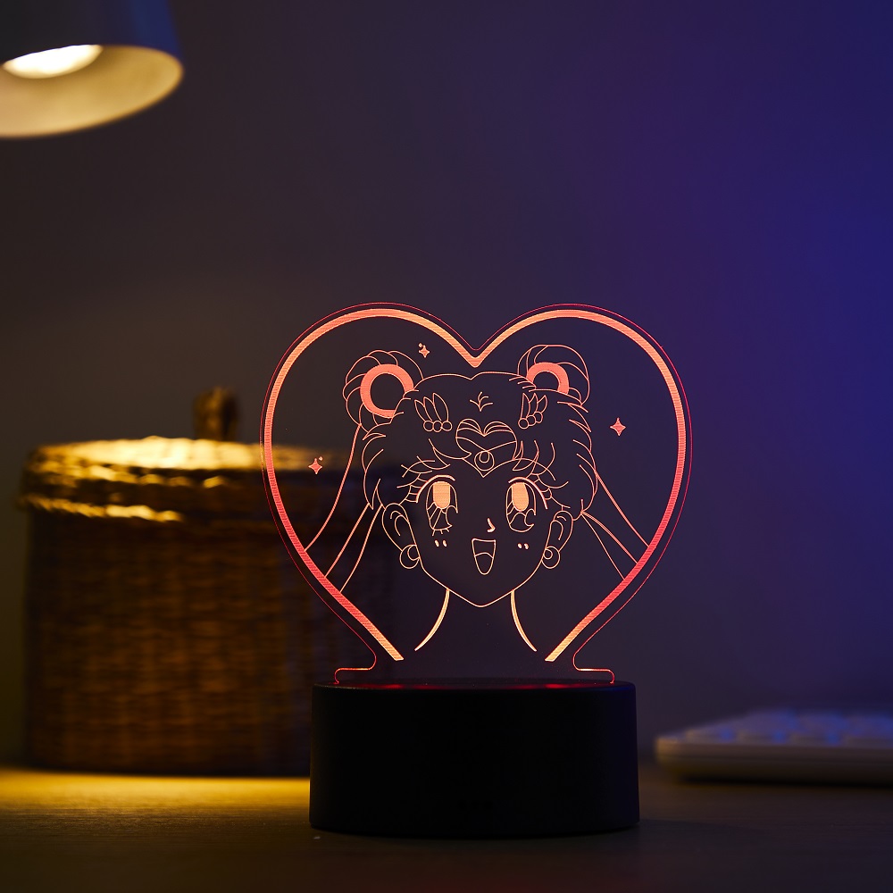 3D LED ночник с персонажем мул – обзор и цена Led Moon Lamp