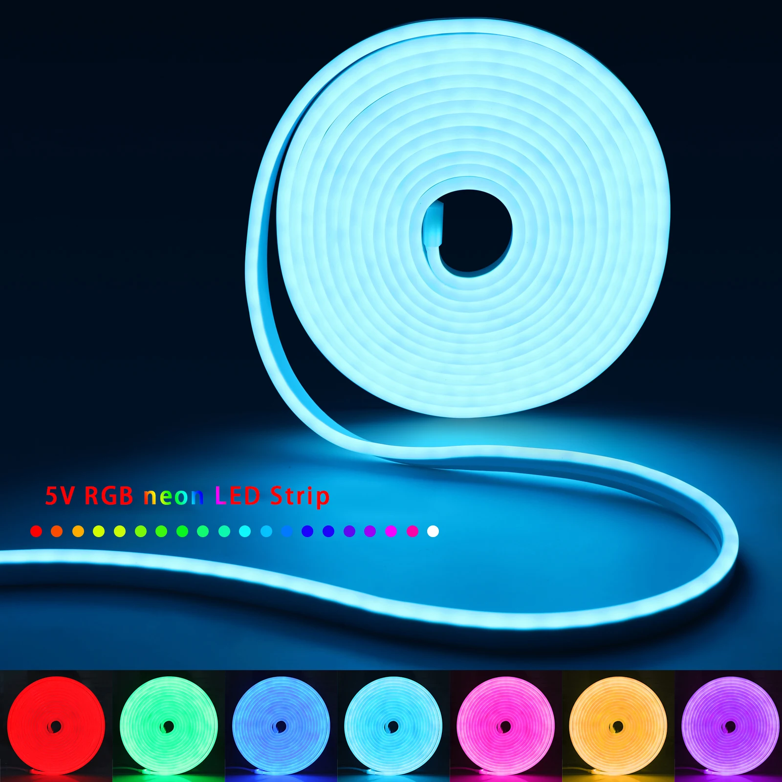 1-5 м RGB светодиодный неоновы – обзор и цена Lighting Design Decor
