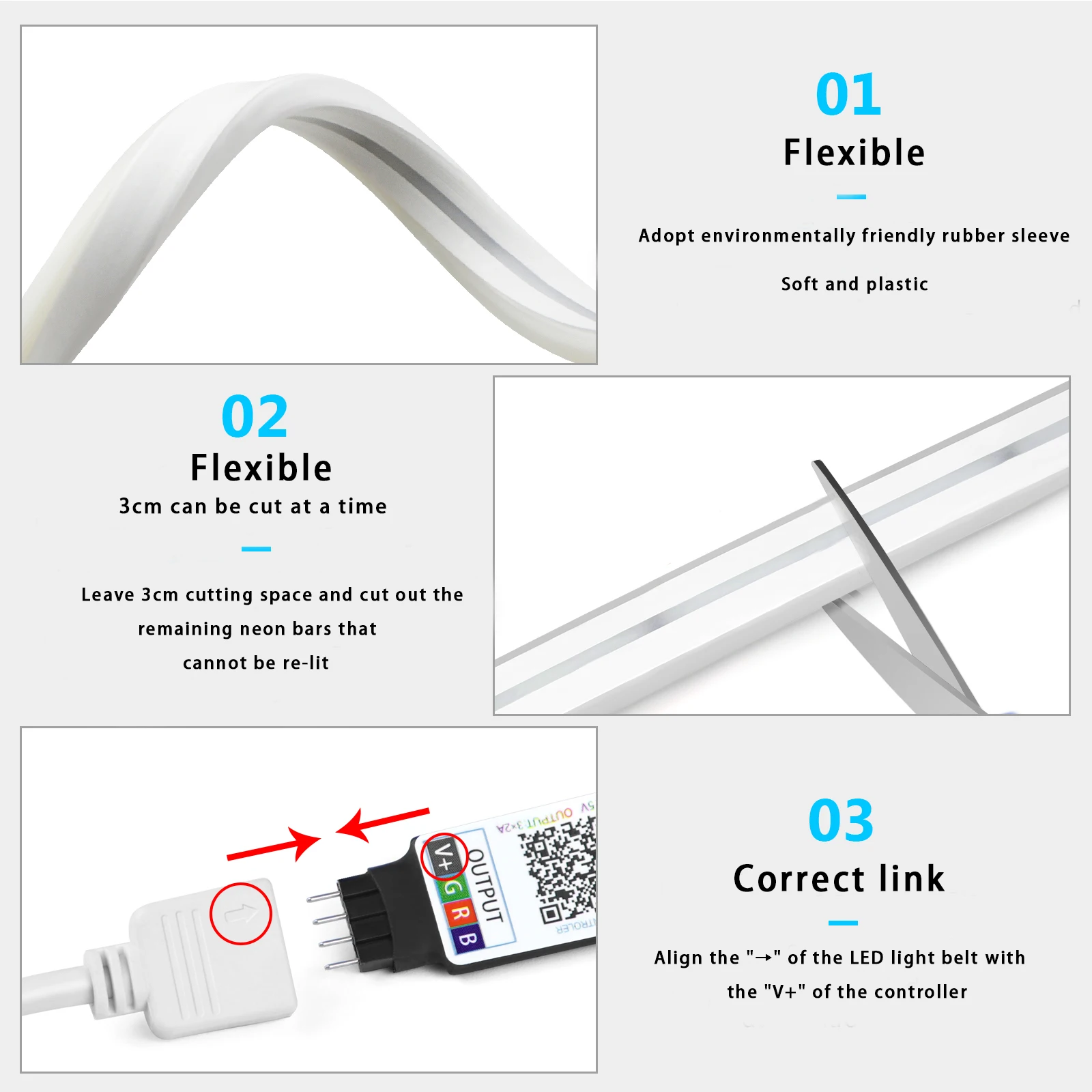 1-5 м RGB светодиодный неоновы – обзор и цена Lighting Design Decor